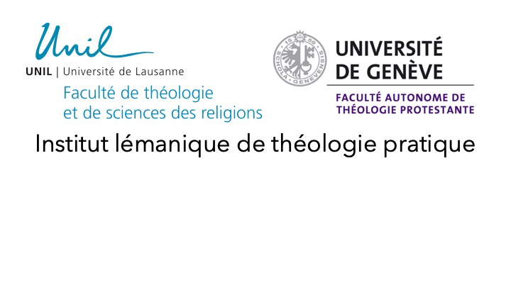 Logos de la Faculté de théologie et de sciences des religions de l'Université de Lausanne et de la Faculté autonome de théologie protestante de l'Université de Genève